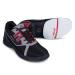 KR Strikeforce Ignite Left Handed Black/Grey/Red Interchangeable Performance Men's Bowling Shoe with Interchangeable Slide Pad 12