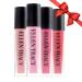 Enchante Matte Nude Liquid Lipstick Set - 4 Pack Rosy Nudes for Long Lasting Wear - Women and Girls Lip Color Set - Great Gift Idea - Buy Online on SooperMarket.com