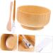 Beavorty Wooden Mask Bowl Set - Beauty Mixing Bowl & DIY Facial Mask Tools for Estheticians | Ideal for Clay & Mud Masks - Buy Online on SooperMarket.com