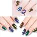 Iridescent Chameleon Nail Flakes Set - 6 Jars of Glittery Nail Art - Buy Online on SooperMarket.com