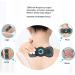 TENS Neck & Full-Body Massage Pad | Reusable Portable Massager | 10 Gears Microstrom for Fatigue Relief & Spinal Comfort - Buy Online on SooperMarket.com