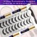 DUOERLA Magnetic Eyelashes with Eyeliner Kit - 10 Pairs Reusable 3D 5D False Eyelashes - Easy to Use Magnetic Lashes Set for Natural Look - Buy Online on SooperMarket.com
