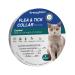Kreezypet's flea collar for cats tick collar ingredients essential oils 24 months protection 19 inches suitable for all cats 3 packs