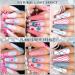 Supwee Reflecting Gel Liner Nail Art Set - 8 Colors Disco Glitter UV Gel Polish for DIY Nail Designs - Buy Online on SooperMarket.com