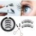 Magnetic Eyelashes Natural Look Reusable Magnetic Eyelashes Kit with Applicator Magnetic Eyelashes without Eyeliner Magnetic Lashes Natural Magnetic Eyelashes 3D Magnetic Eyelashes No Glue Needed - Buy Online on SooperMarket.com