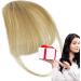 Dranng Bang Extensions Clip Human Hair French Bangs Clip on Fake Bangs Fringe Natural Color Fringe Hairpieces Stylish Neat Bangs Hair Extension for Girls Women gray gold - Buy Online on SooperMarket.com