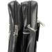 Paul Walter Genuine Leather Black Crossbody Shoulder Bag - Unisex Travel Kit Handbag - Buy Online on SooperMarket.com