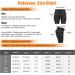 Relaxyee 3D Hip Protection Shorts | Impact-Resistant Compression Trousers for Skiing & Roller-Skating - Buy Online on SooperMarket.com