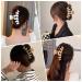Matte Large Hair Claw Clip - 4.5 Inch Non-Slip Claw for Thick or Thin Hair - Strong Hold - 5 Colors - Women/Girls Accessory - Buy Online on SooperMarket.com