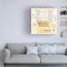 Buy Trademark Fine Art Golden Bath II Canvas Art by Annie Warren - International Shipping Available - Buy Online on SooperMarket.com
