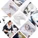 100% Cotton Eczema Gloves - 1 Pair White Moisturizing Gloves for Dry, Sensitive Skin - Premium Quality for Spa Therapy and Cosmetic Inspection - Buy Online on SooperMarket.com