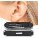 Stainless Steel Ear Wax Remover Kit - Portable Ear Cleaning Tool for Home & Travel (Silver) - Buy Online on SooperMarket.com
