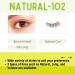 DUP False Eyelashes Natural Series - Japanese Lightweight & Comfortable 2 Pairs of Reusable Strip Lashes for Long-Lasting Wear - Natural 102 Brown Mix - Buy Online on SooperMarket.com