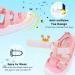 JOINFREE Toddler Water Shoes - Breathable Quick Dry Beach Sandals, Lightweight & Flexible - 7 Toddler Pink - Buy Online on SooperMarket.com