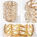 Torribala 2 Pieces Crystal Pen Holder Glass Container in Japanese Metal Luxury Beauty Tool Storage - Buy Online on SooperMarket.com