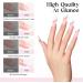 MIZHSE Nail Builder Gel Kit 3.53OZ Larger Capacity Nude Pink Builder Gel for Nails Clear Hard Gel Builder Base Nail Strengthener Extension Gel with Nail Brush Clean Gel for Home Salon Nude 2 3.53 Oz - Buy Online on SooperMarket.com