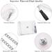 Moetyang Transparent Wallet | Stylish Mini Shoulder Bag for Women | Cute Clutch for Stadium & Fashion | Silver - Buy Online on SooperMarket.com