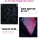 Joyeee Body Glitter Spray - Waterproof Shimmer Hairspray for Long-Lasting Highlights | 2-Pack Makeup Glitter for Face Hair Body & Nail Art - Buy Online on SooperMarket.com