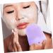 Beavorty Cleansing Massage Finger Cots Cleansing Facial Brush Skin face Scrubber for Women deep Cleaning Brush face wash Scrubber face Lotion for Women Silica Gel Makeup Remover Miss pores Violet 11.8X10CM - Buy Online on SooperMarket.com