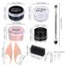 BOBISUKA Halloween Makeup Kit Black White Face Body Paint + Scar Wax + Fake Blood + Elf Ears + Vampire Teeth - Cosplay Face Paint Set - Buy Online on SooperMarket.com