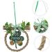 Abaodam 2pcs Shamrock Wooden Sign Hanging Front Door Wreaths Irish Party Wood St. Patrick's Day Pendants - Buy Online on SooperMarket.com