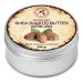Shea butter 200g - cold -pressed and unaffected - Africa - Ghana - pure and of course Karit Body butter - body butter - intensive care for face - body - hair 200 g (1 Pack)