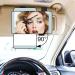Rotating Lighted Makeup Mirror | LED Vanity Mirror for Car Visor | Dimmable Sunshade Mirror - Buy Online on SooperMarket.com