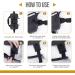 OneTigris Dog Pack for Hiking Camping Travelling Dog Backpack for Hiking Nylon Dog Harness Backpack with Side Pockets for Medium and Small Dogs L Black - Buy Online on SooperMarket.com