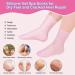 Foot Peel Mask Skin So Soft Foot Mask DYKOOK 1 Pair of Silicone Moisturising Socks Feet Hard Skin Remover Foot Care Footmask Socks Foot Spa Socks for Dry Feet Hard Skin Cracked Heel Dry Skin(S) - Buy Online on SooperMarket.com