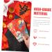 ABOOFAN 60 Pcs Trendy Red Envelope Chinese Red Packets Red Envelopes Chinese Lucky Money Envelopes Chinese Red Envelope Chinese Festival Red Envelopes Paper Lunar Calendar Thousand Yuan - Buy Online on SooperMarket.com