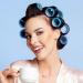 Jumbo Hair Rollers Set Self Grip Curlers For Long Hair No Heat Heatless Hair Rollers With Clips & Comb 24 Packs (Blue 24Pcs) - Buy Online on SooperMarket.com