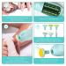Lupantte Electric Baby Nail Trimmer with Light and 6 Grinding Pads - Safe Nail File and Clippers for Newborns, Infants, Toddlers, Kids and Adults - Green - Buy Online on SooperMarket.com