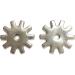 Stainless Steel Spur Rowels - Thin Square 10pt | AJ Tack Wholesale - Buy Online on SooperMarket.com