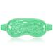 KOLTECH Cooling Gel Ice Eye Mask Reusable Hot Cold Pack Compress for Stress Relief Headaches Migraines Puffiness Dark Circles Puffy Eye Eye Bags Dry Eyes(Green)