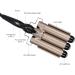 FILFEEL 3 Barrel Curling Iron Wand 28mm-32mm Hair Curler Waver Crimper Hair Styling Tool 110V 240V(EU-32mm) - Buy Online on SooperMarket.com