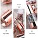 Beavorty 4-Piece Double-Headed Silicone Nail Stamp Set | Clear Manicure Art & DIY Nail Design - Buy Online on SooperMarket.com
