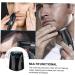 Buy Hemoton Rechargeable Nose Hair Trimmer - Low Noise Safe Metal Cleaner for Men & Women | Mini Razor Nose Hair Removal Tool - Buy Online on SooperMarket.com
