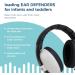 Banz Bubzee Baby Ear Defenders 0-36 Months Grey | Noise Cancelling Headphones for Babies | Adjustable Toddler Ear Muffs - Buy Online on SooperMarket.com