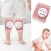 Kids Pink Cat Pattern Knee Pads - Safety Walking and Crawling Protection for Toddlers - Buy Online on SooperMarket.com