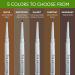 Buy Honeybee Gardens Fine Point Brow Pencil - Chestnut | Long-Lasting Vegan & Cruelty-Free Eyebrow Definition - Ships Internationally - Buy Online on SooperMarket.com
