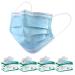 NU R Disposable Face Mask 3Ply Mask with Filter Layer and Elastic Earloop Retail 50pcs/box BLUE 200PCS