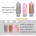 Travel Bottles for Toiletries - Leakproof TSA Approved Multi-functional Travel Essentials with Toiletry Bag - Buy Online on SooperMarket.com