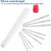 Large-Eye Blunt Needles - Stainless Steel Yarn Knitting Sewing Crafting Weaving Needles (9 Pieces) - Buy Online on SooperMarket.com