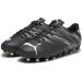 PUMA Unisex Kids Attacanto FG/AG Jr Soccer Shoes - 33 EU Black & Silver Mist - International Shipping Available - Buy Online on SooperMarket.com
