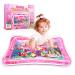 Dusor water mat baby toys 3 6 9 months water play mat BPA-free play mat baby inflatable belly time mat fun activities The stimulation growth of your baby