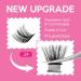 Self Adhesive Lash Extension Kit - DIY Eyelash Clusters 72 Wispy Individual Lashes No Glue Needed (10-16mm) - Z4-D & Z3 Mix - Buy Online on SooperMarket.com