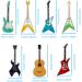 Mulukaya 28Pcs Guitar Cupcake Toppers Treat Cake Picks for Guitar Rock Music Birthday Wedding Party Decorations Supplies - Buy Online on SooperMarket.com