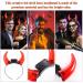 FOMIYES Halloween Headband: Devil Horns Headband: LED Devil Horns Headwear - Red Glowing Devil Horns Devil Costume for Halloween Party Cosplay One Size - Buy Online on SooperMarket.com