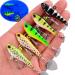 Njord Kalastus Measure Suition 2023 Jig Spinner Set 5 pieces 20g in KaDerBox UV-Aktiv |Lead head spinner for perch pike Zander D bel |Jigspinner jigspiner Spin jig spinjig colorful trigger hook