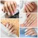 Acrylic Nail Kit with UV Light & Drill - Complete Beginner Set for Nail Art & DIY at Home | Professional Glitter Powder & Nail Tips | Perfect Gift for Women - RJ0357 - Buy Online on SooperMarket.com